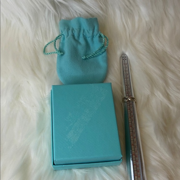 Tiffany & Co. Silver Infinity Band in Size 7 - Picture 8 of 8